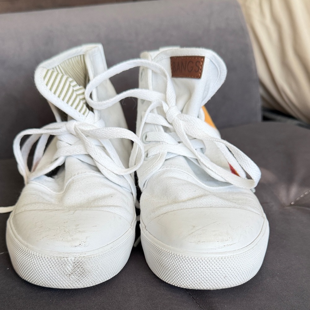 BANGS Women's Retro High-Top Sneakers - Picture 2 of 4